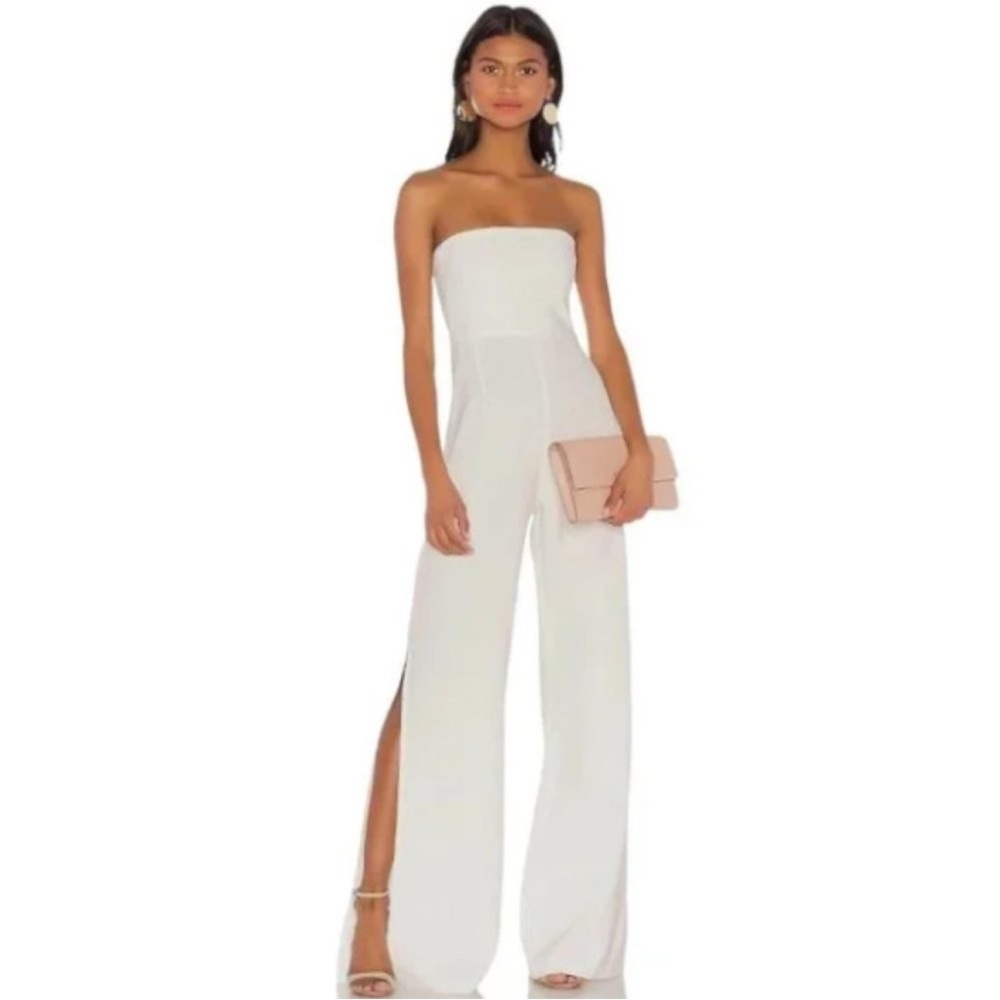 Nookie Glamour Jumpsuit in White